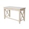 International Concepts Hampton Desk 21 in D X 21 H, 30 W X Hardwood, Unfinished OF-67X - alternate 8